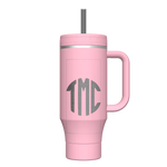 40 oz Straw Tumbler With Handle - customized