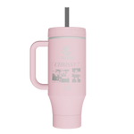 40oz Straw Tumbler With Handle - customized