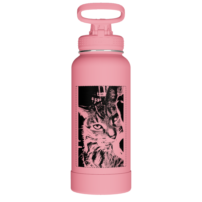 Actives Water Bottle With Spout Lid - customized