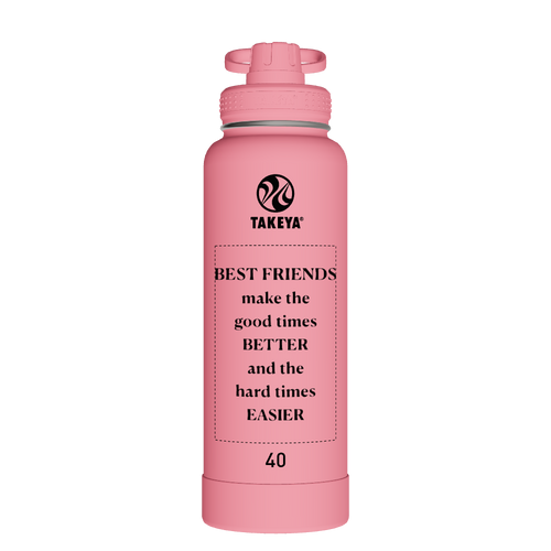 Actives Water Bottle With Spout Lid - customized