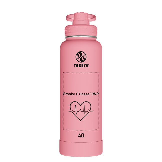 Actives Water Bottle With Spout Lid - customized