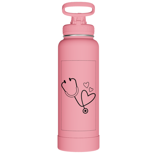 Actives Water Bottle With Spout Lid - customized