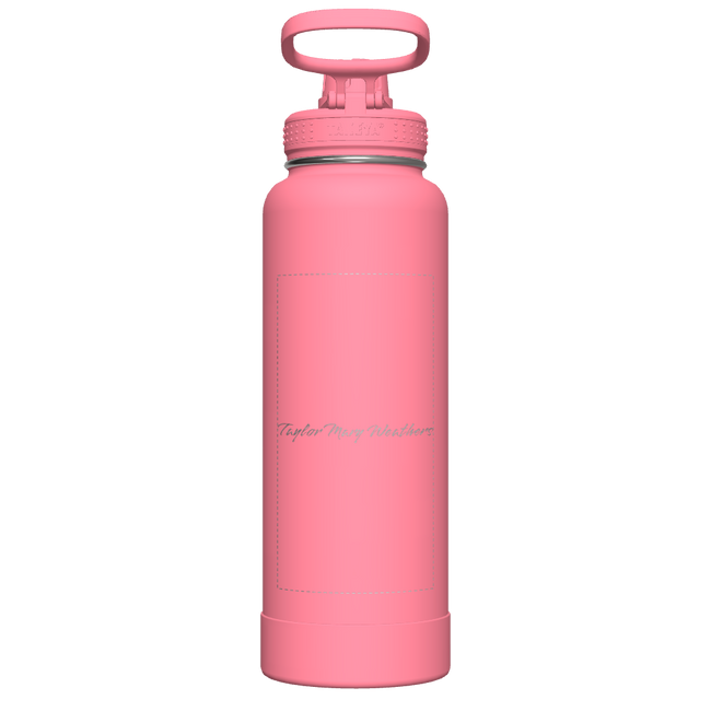 Actives Water Bottle With Spout Lid - customized