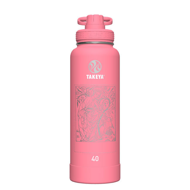 Actives Water Bottle With Spout Lid - customized