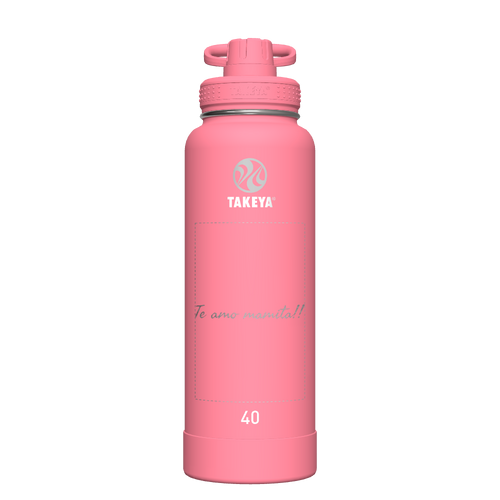 Actives Water Bottle With Spout Lid - customized