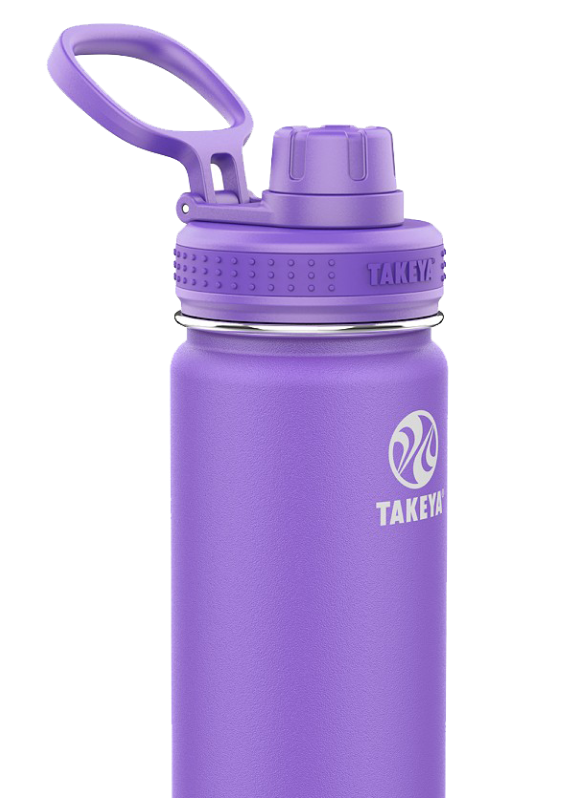 Plain Stainless Steel Pastel Lilac Water Bottle