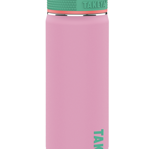 Sport Water Bottle Soft Touch With Spout Lid