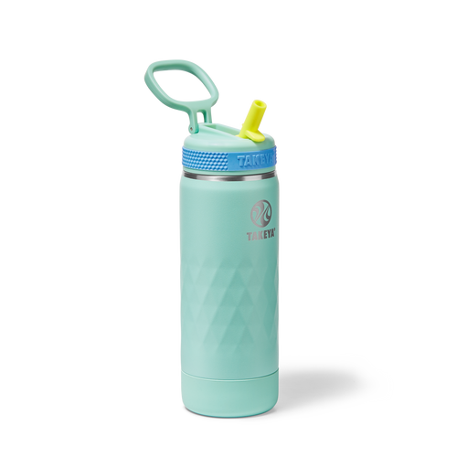 Kids Sport Water Bottle with Straw Lid