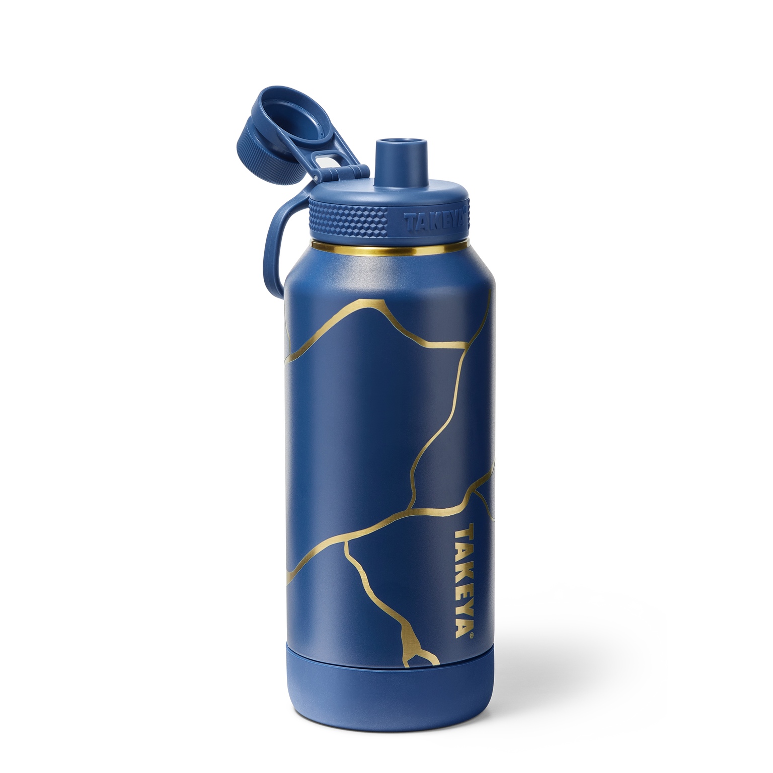 Kintsugi Water Bottle with Spout Lid
