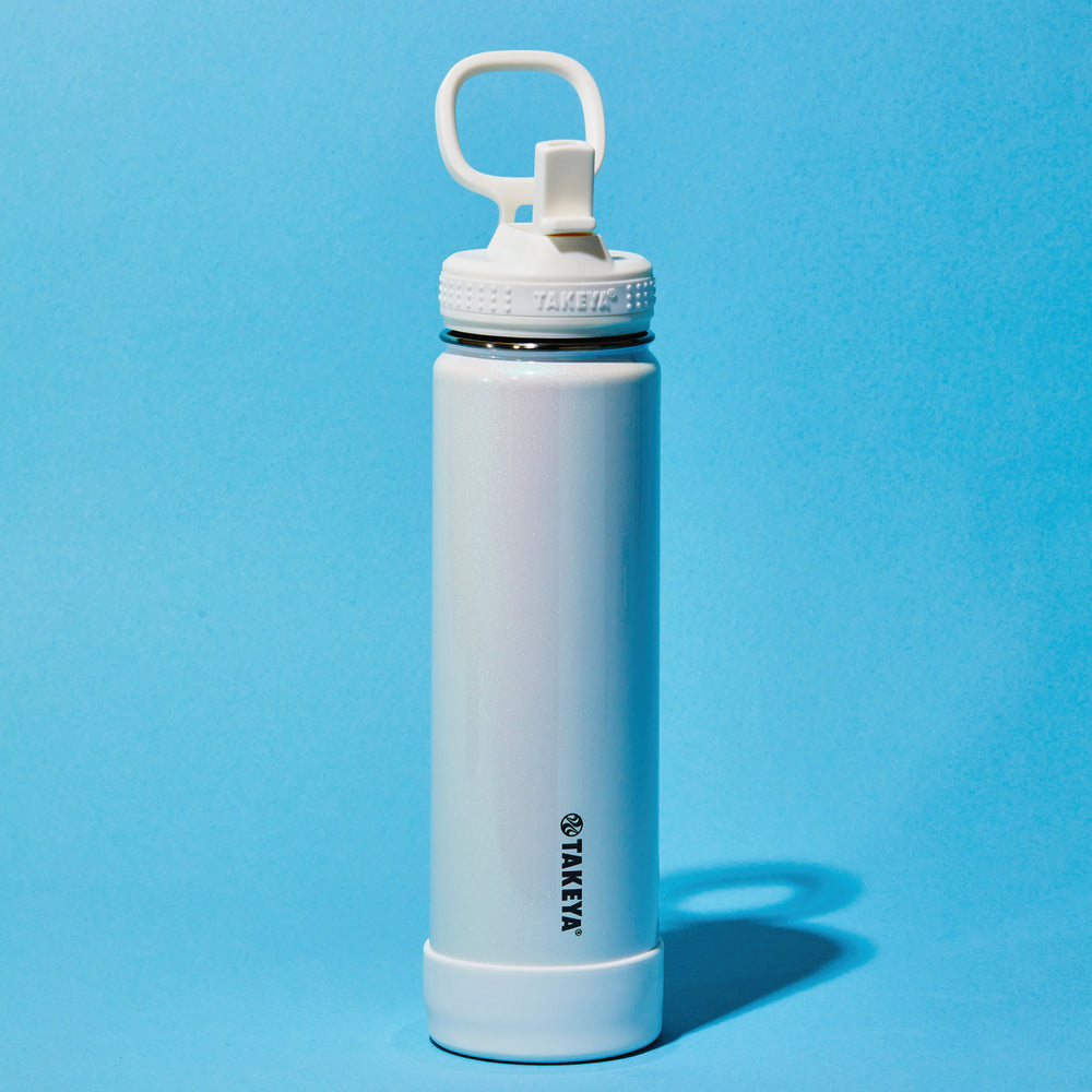 Water Bottle With Straw Lid