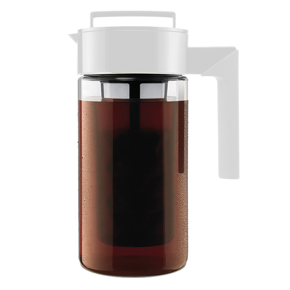 Aquach Airtight Cold Brew Iced Coffee Maker 34oz/1L, BPA-Free, Thick  Borosilicate Glass Carafe with Double Fine Mesh Removable Filter,  Dishwasher