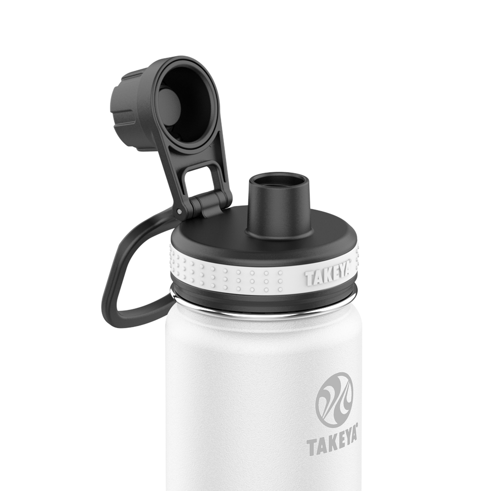 Takeya Actives Insulated Water Bottle w/Straw Lid (24oz) (Midnight)