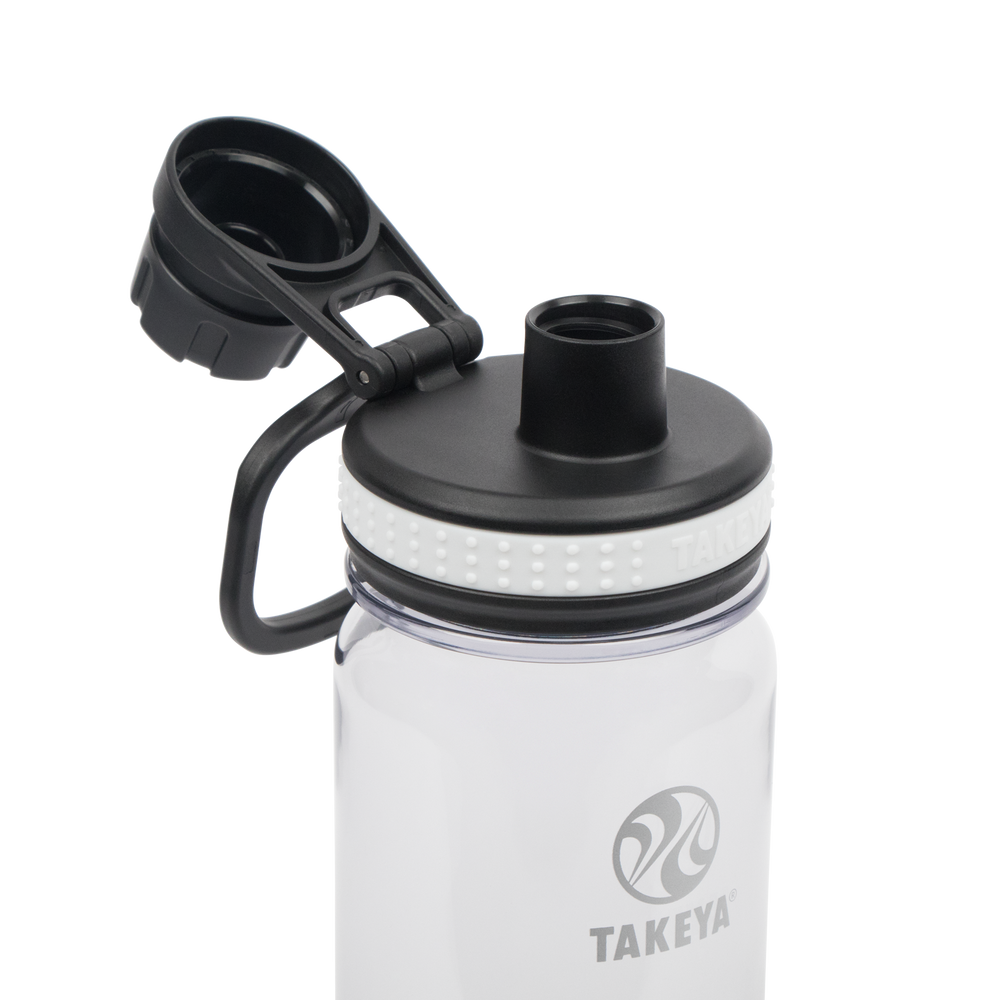 Takeya Tritan Water Bottles With Spout Lid 18 Oz BlackRoyal Pack