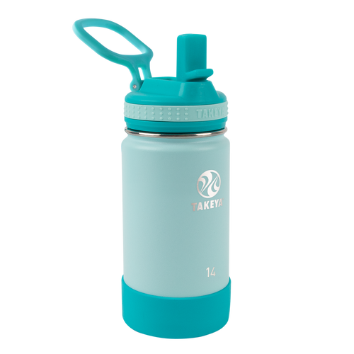 Wellness 101-oz. Outdoor Water Bottle with Carry Handle & Pop Up Straw