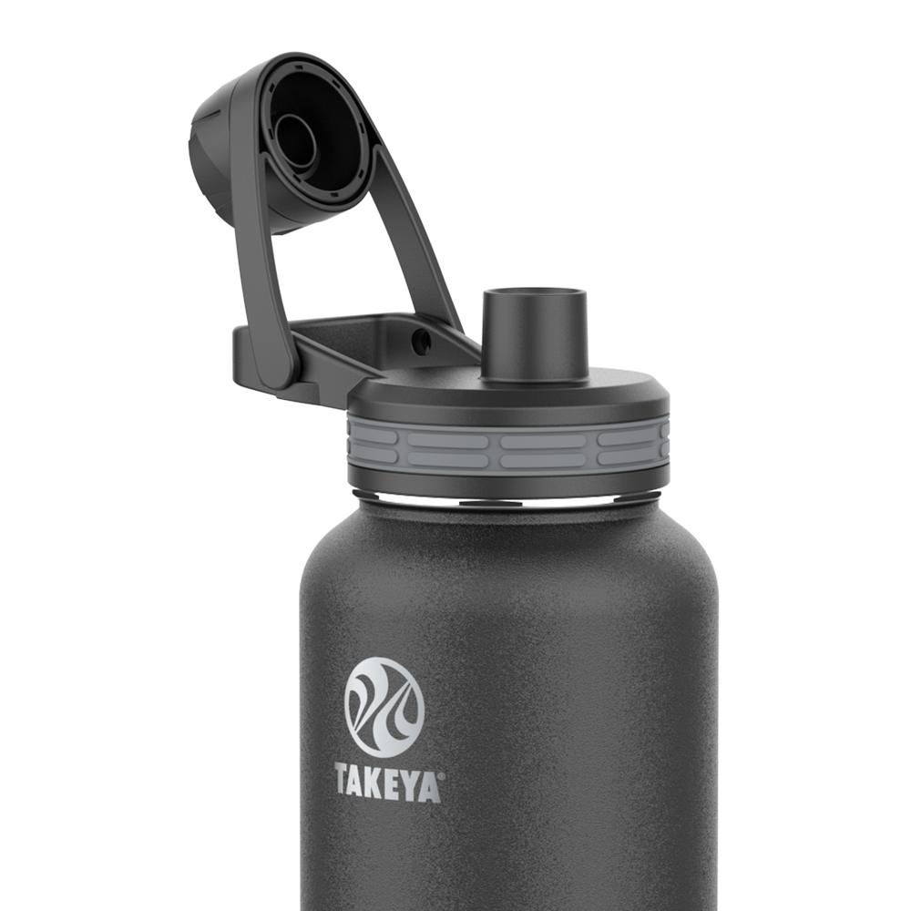 Takeya 24oz Tritan Water Bottle with Spout Lid - Clear