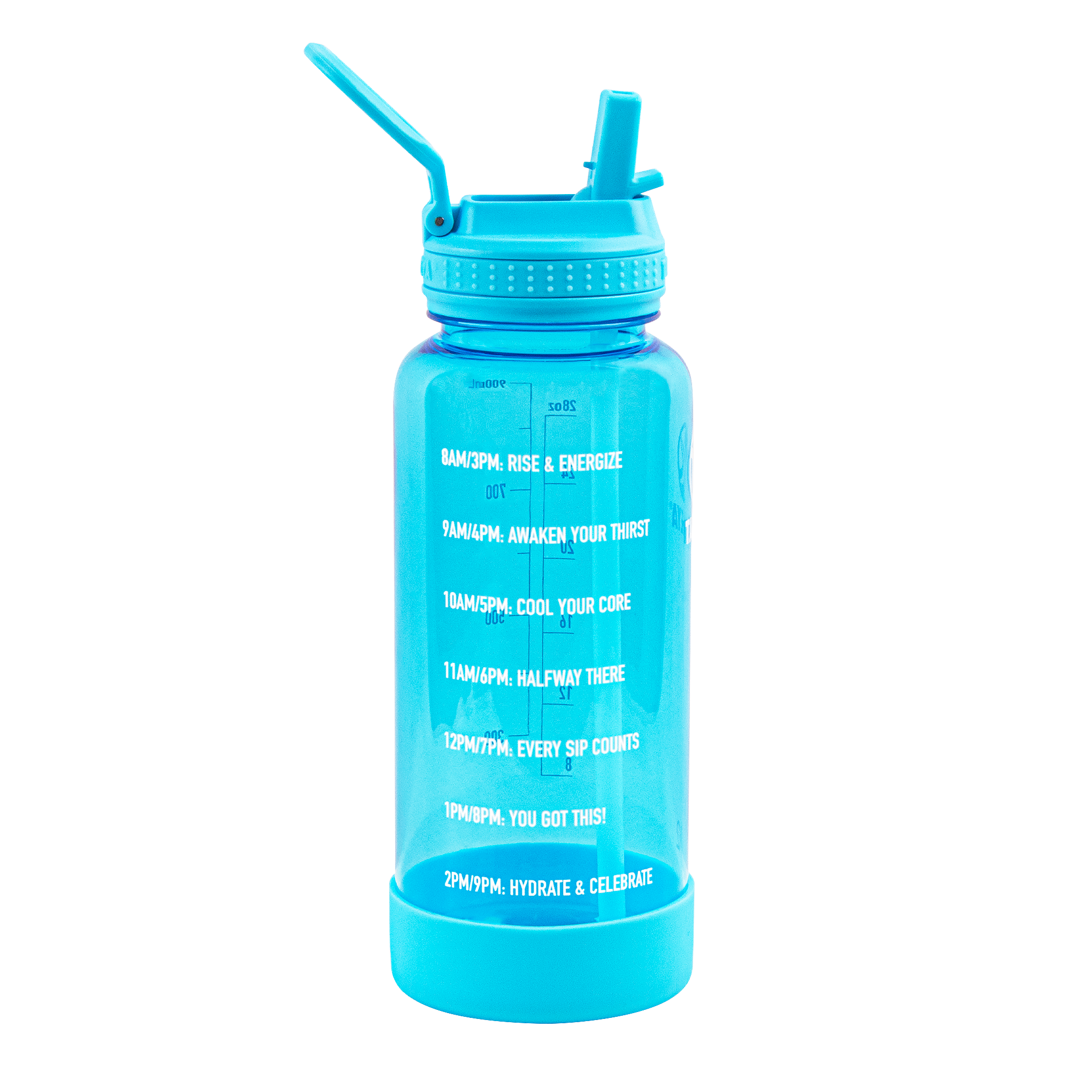 Tritan Motivational Water Bottle With Straw Lid  Takeya USA