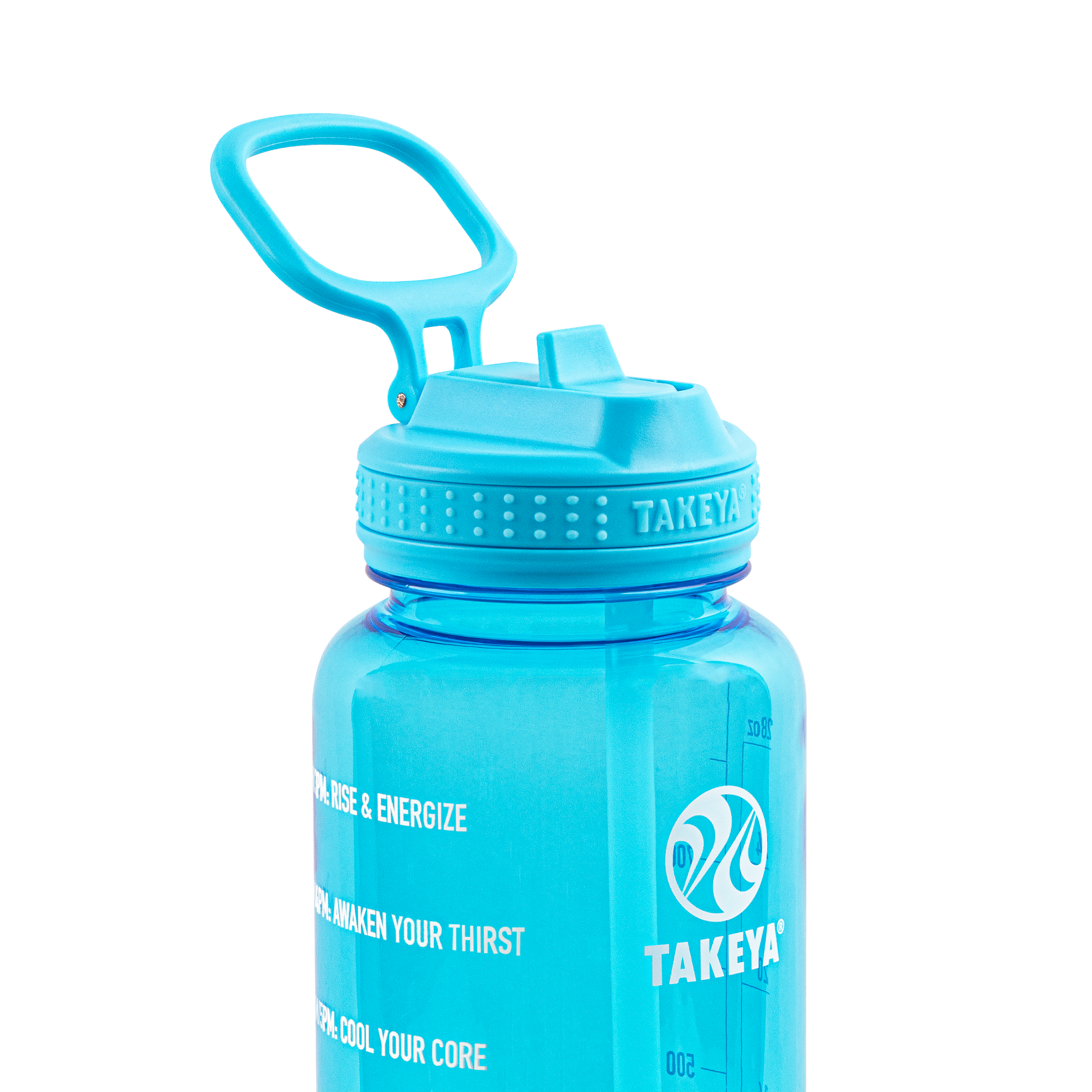 Tritan Motivational Water Bottle With Straw Lid – Takeya USA