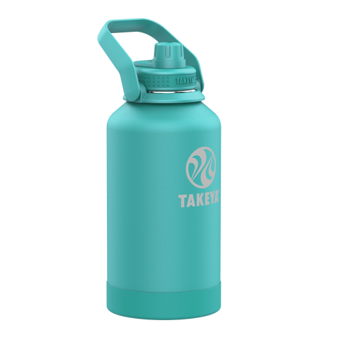 Newman Pickleball Series Water Bottle with Sport Spout Lid and Extra Large Carry Handle