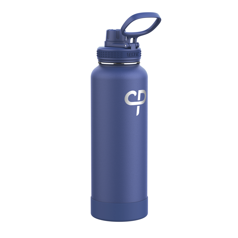 Takeya Actives 32 oz Insulated Stainless Steel Water Bottle with Spout Lid - Canary