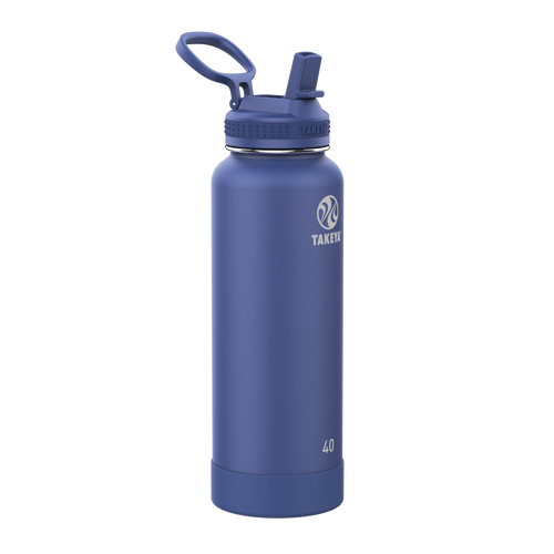 CP Signature Pickleball Insulated Water Bottle with Straw Lid