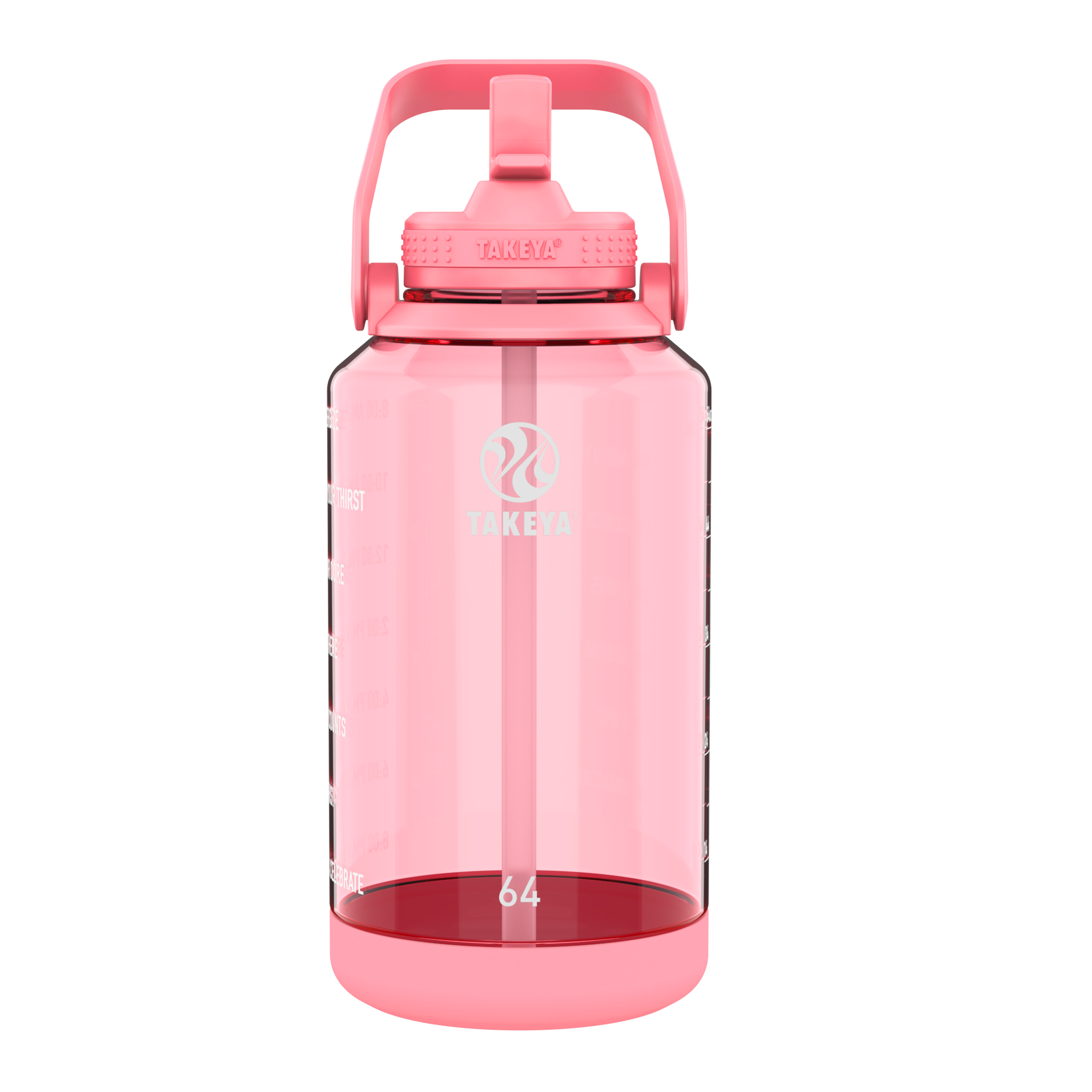 Tritan Motivational Bottle Bundle With Straw Lid (2 Pack) – Takeya USA
