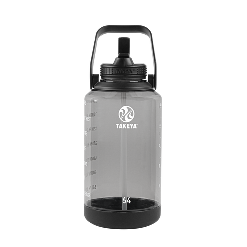 Tritan Motivational Water Bottle with Straw Lid