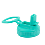 One Size Teal Actives Straw Lid