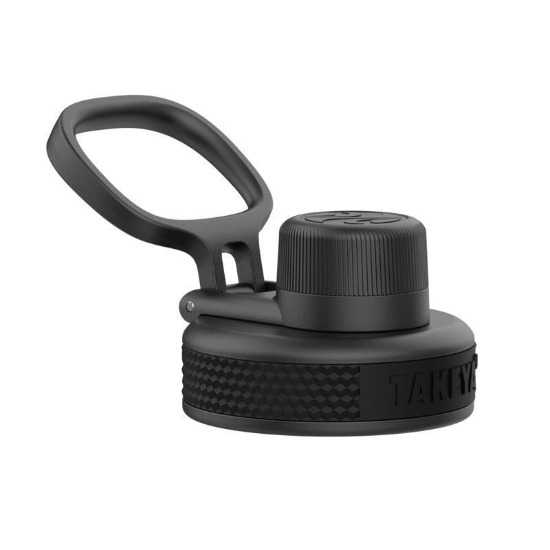 Takeya USA Sport Insulated Spout Lid with Ice Blocker in Black