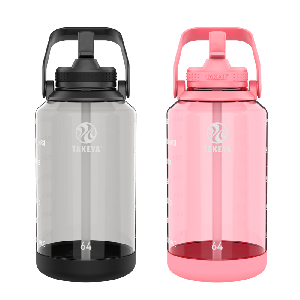 Tritan Motivational Bottle Bundle With Straw Lid (2 Pack)