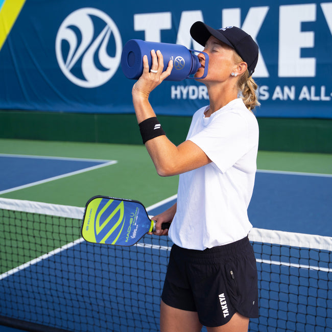 Newman Pickleball Series Water Bottle with Sport Spout Lid and Extra L