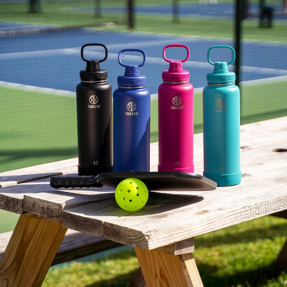 Pickleball Sports Water Bottle All This And A Nice Dink Too | Cornhole  Addicts