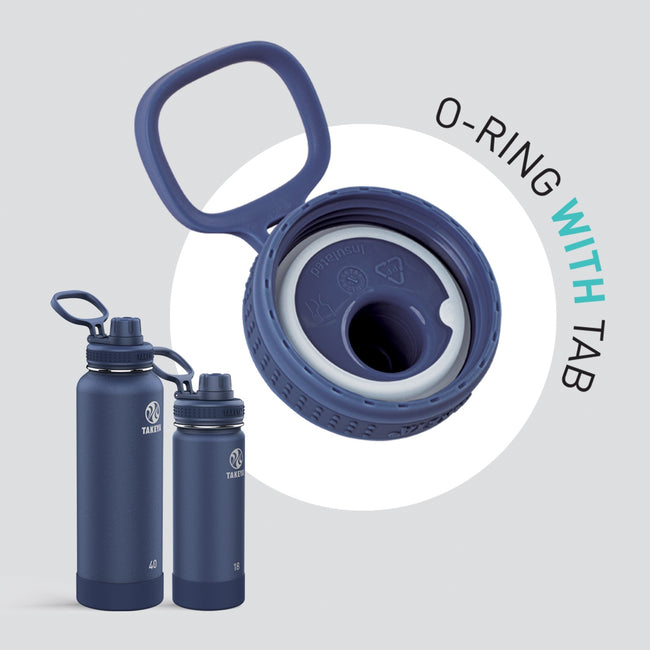 Stainless Steel Water Bottle Actives O Ring 2pk Takeya Usa 4345